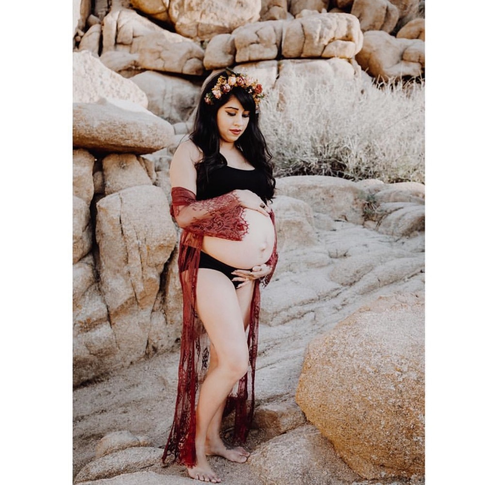 Lace Kimono/Duster for Photoshoot